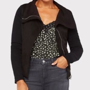 BlankNYC Black Reversible Moto Jacket. Size XS. NWOT.